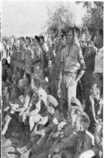 C.I.B. Sp. Gp. ballgame - Militello - August 1943